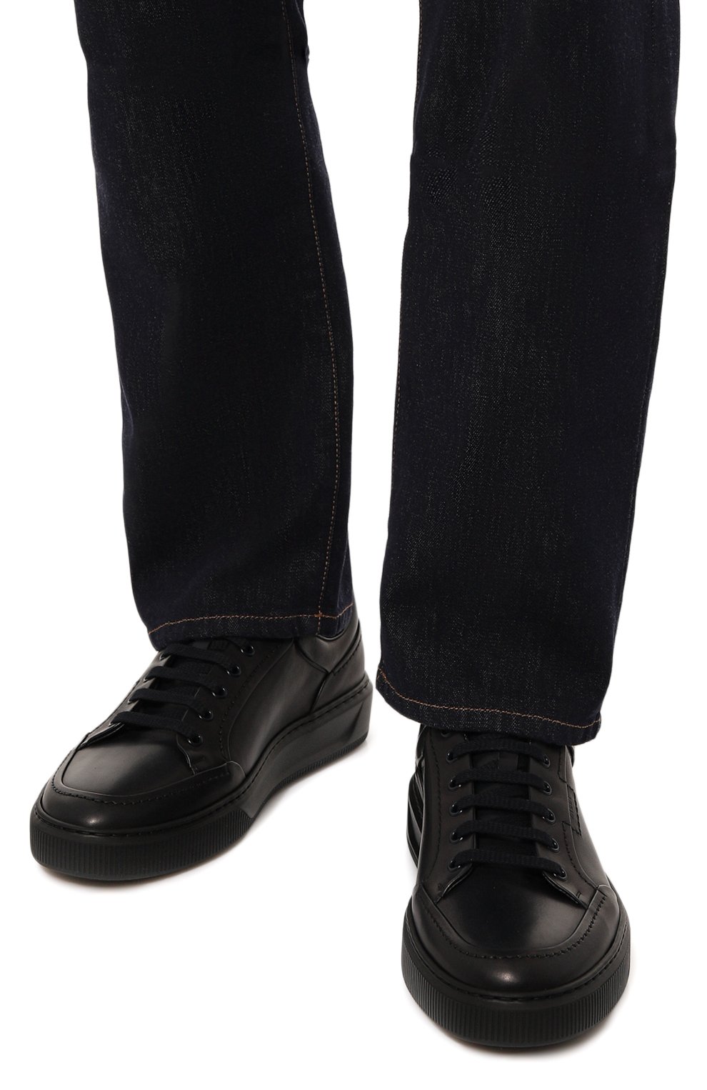 Кожаные кеды ZILLI, арт. H0140AM1153VZBA02, фото 3