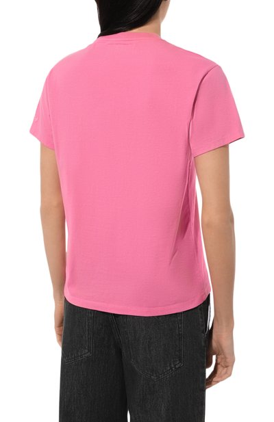 Хлопковая футболка MC2 SAINT BARTH розового цвета по цене 8380 руб., арт. EMILIE W/03242G, фото 4 Хлопковая футболка MC2 SAINT BARTH, арт. EMILIE W/03242G, фото 4