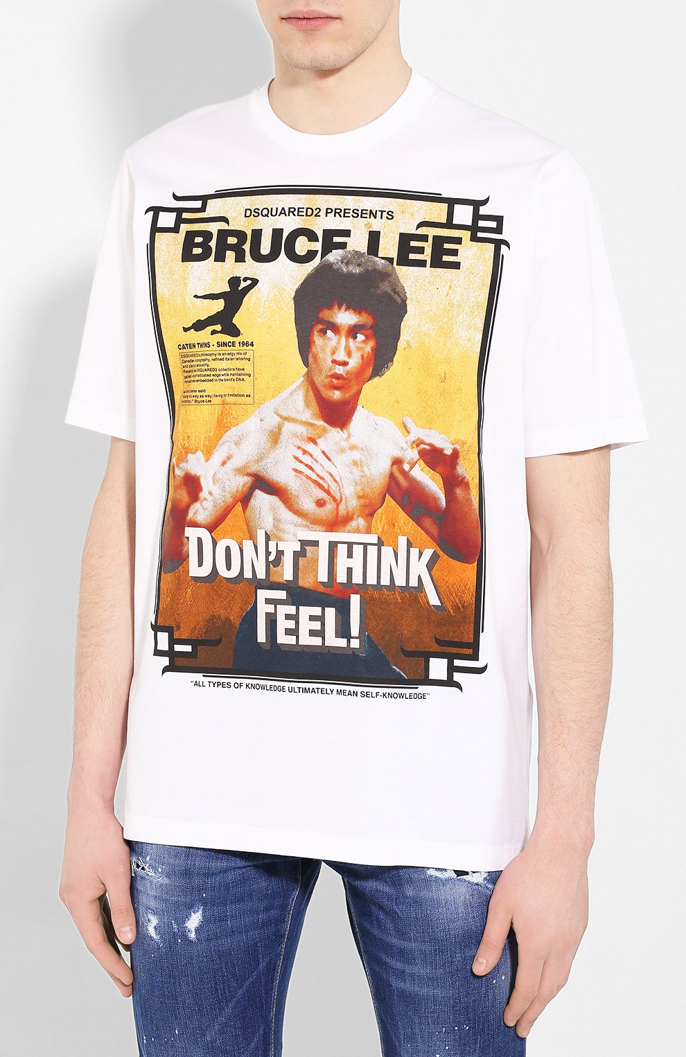 Хлопковая футболка DSQUARED2, арт. S71GD0919/S23009, фото 3