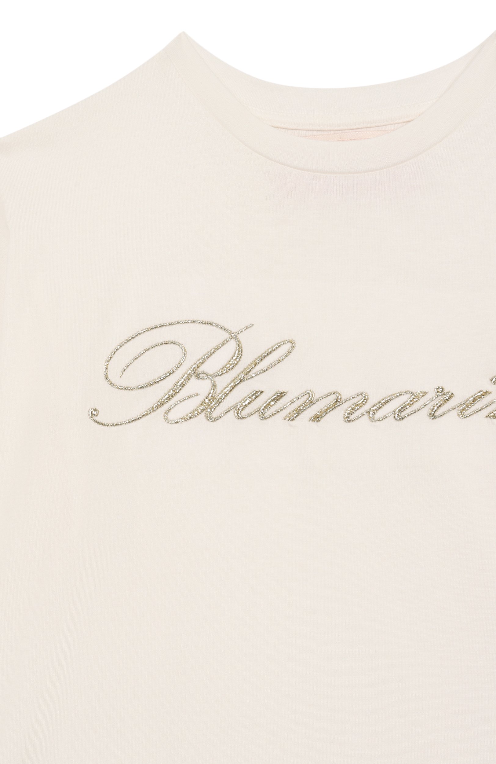 Хлопковая футболка BLUMARINE, арт. BFTS0330/JF031, фото 3
