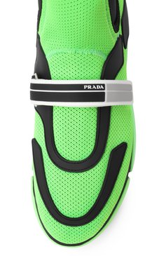 Текстильные кроссовки PRADA, арт. 1T142L-3KNA-F0JNB-040, фото 4