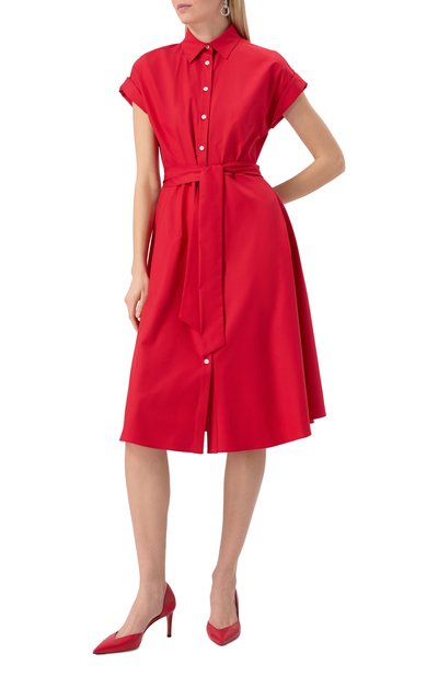 Шелковое платье KITON, арт. D55375K0917E04, фото 3