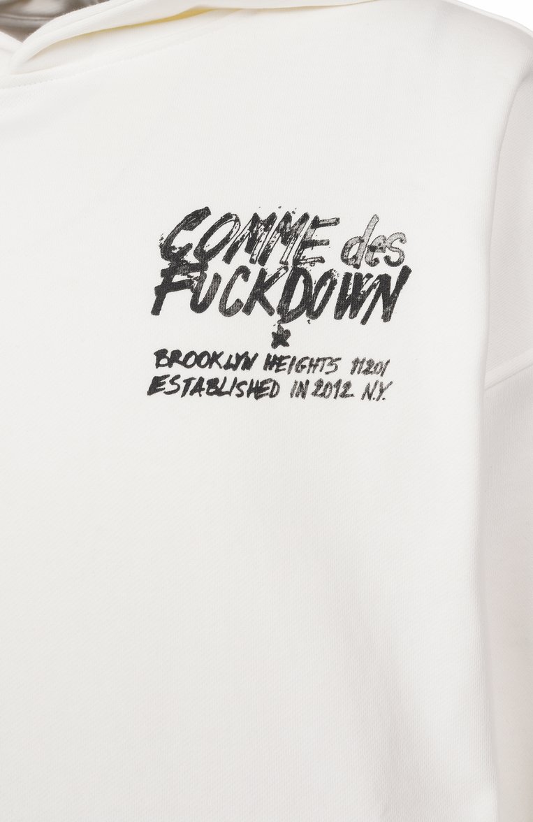 Хлопковое худи COMME DES FUCKDOWN, арт. CFABM01520, фото 1