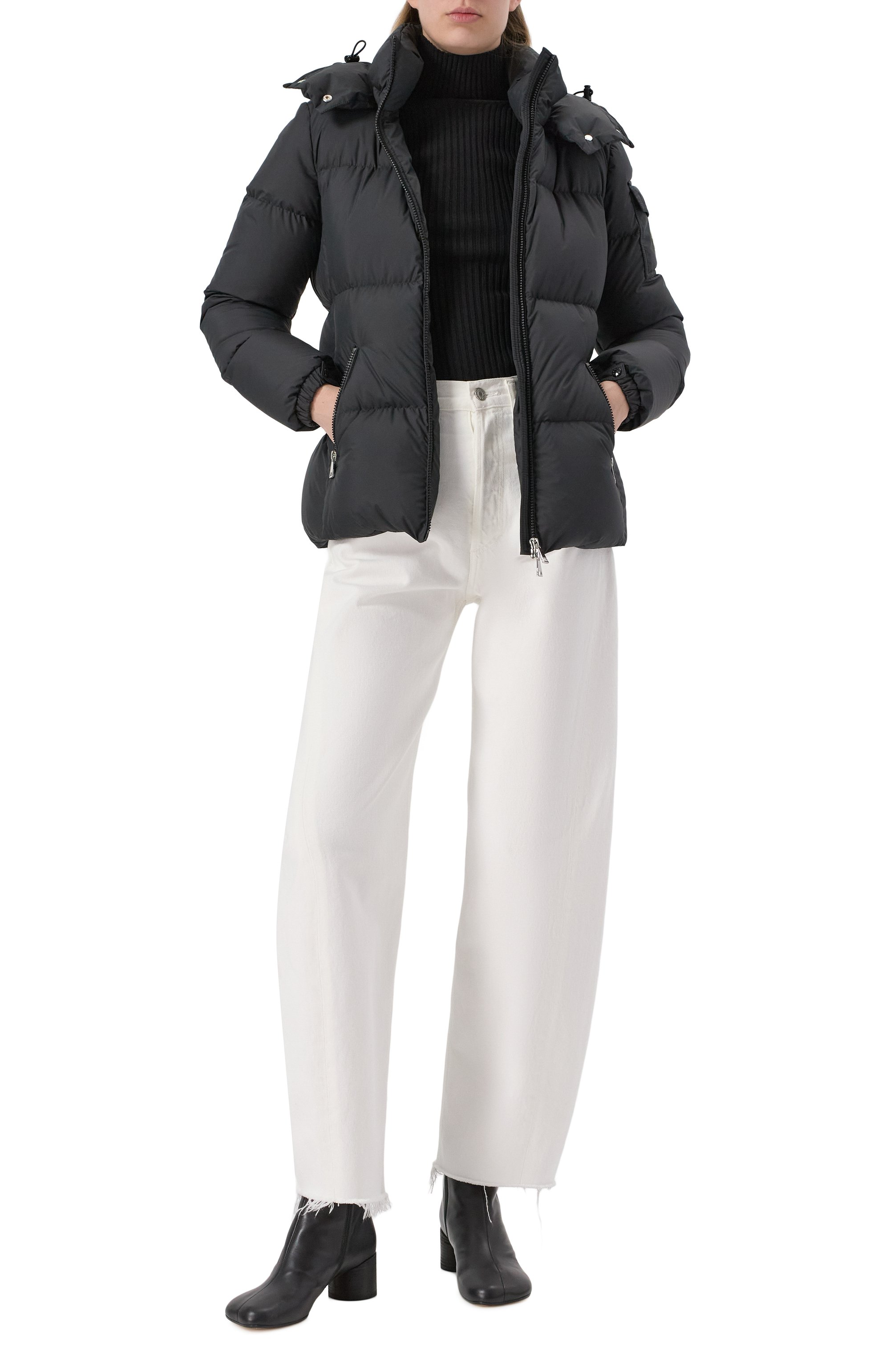 Пуховик fourmines MONCLER черного цвета по цене 206000 руб., арт. 1A001-60-54A81, фото 2 Пуховик fourmines MONCLER, арт. 1A001-60-54A81, фото 2