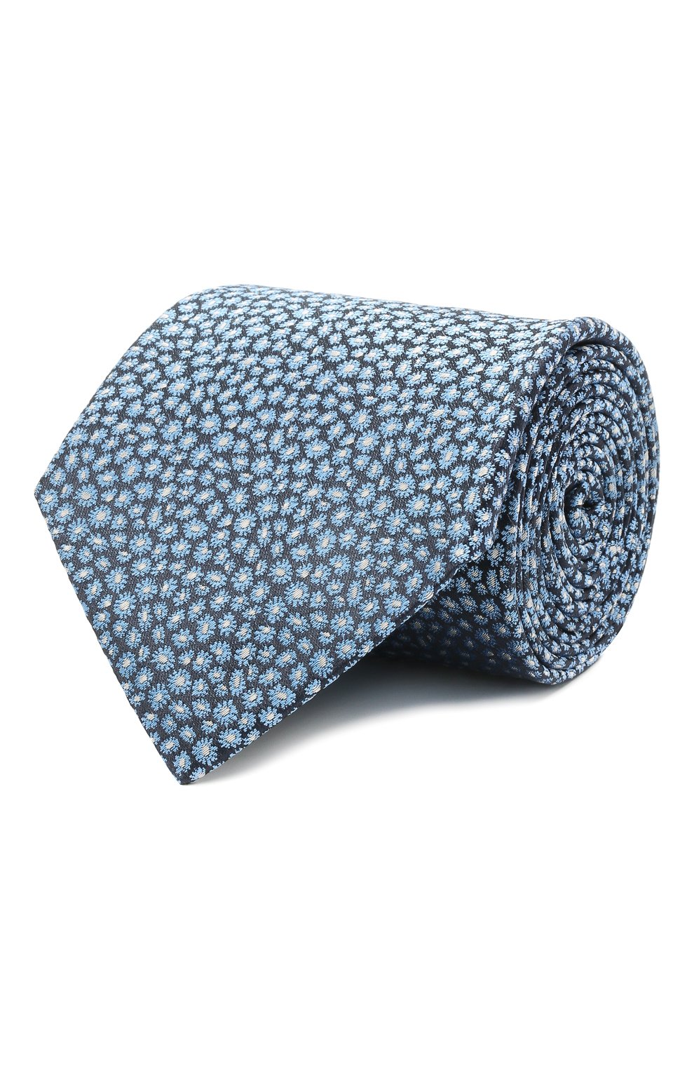 Шелковый галстук LANVIN синего цвета по цене 12600 руб., арт. 2230/TIE, фото 1 Шелковый галстук LANVIN, арт. 2230/TIE, фото 1