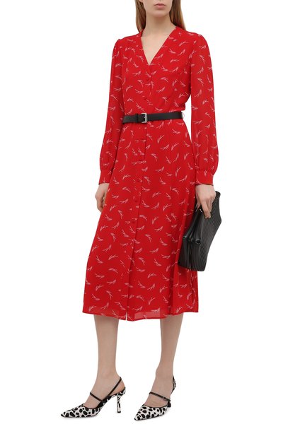 Платье MICHAEL MICHAEL KORS красного цвета по цене 26800 руб., арт. MH08Y46GKY, фото 2 Платье MICHAEL MICHAEL KORS, арт. MH08Y46GKY, фото 2