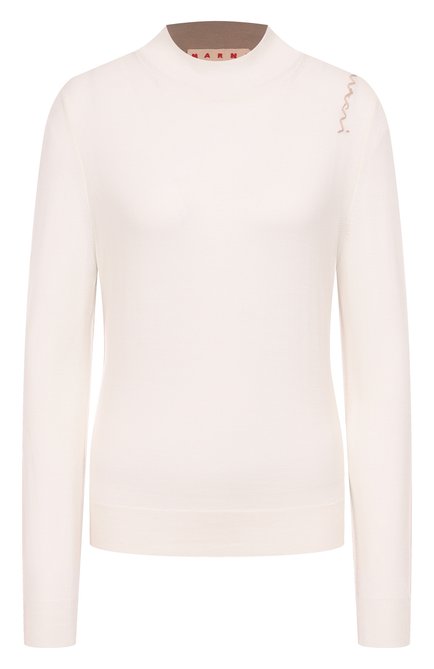 Женский пуловер из шерсти и шелка MARNI, арт. GCMD0580Q0/UFZ628