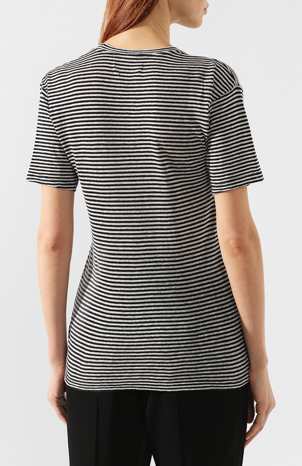 Футболка из смеси хлопка и льна ISABEL MARANT ETOILE, арт. TS0334-00M006E/ANDREIA, фото 4