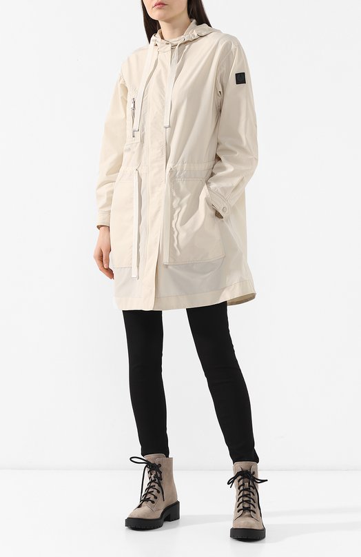 Парка с капюшоном Belstaff Кремовый, фото 2