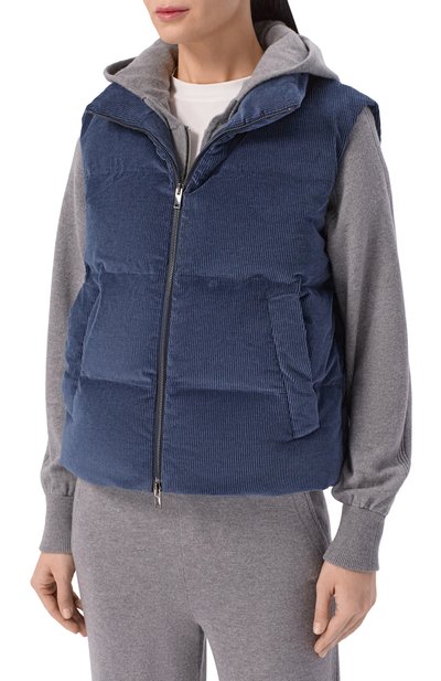 Вельветовый пуховый жилет MVST, арт. M25.1MW.0015_CASHC0, фото 3