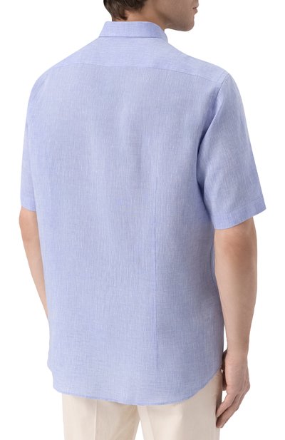 Льняная рубашка ZILLI, арт. LINAR1M080013123U, фото 4