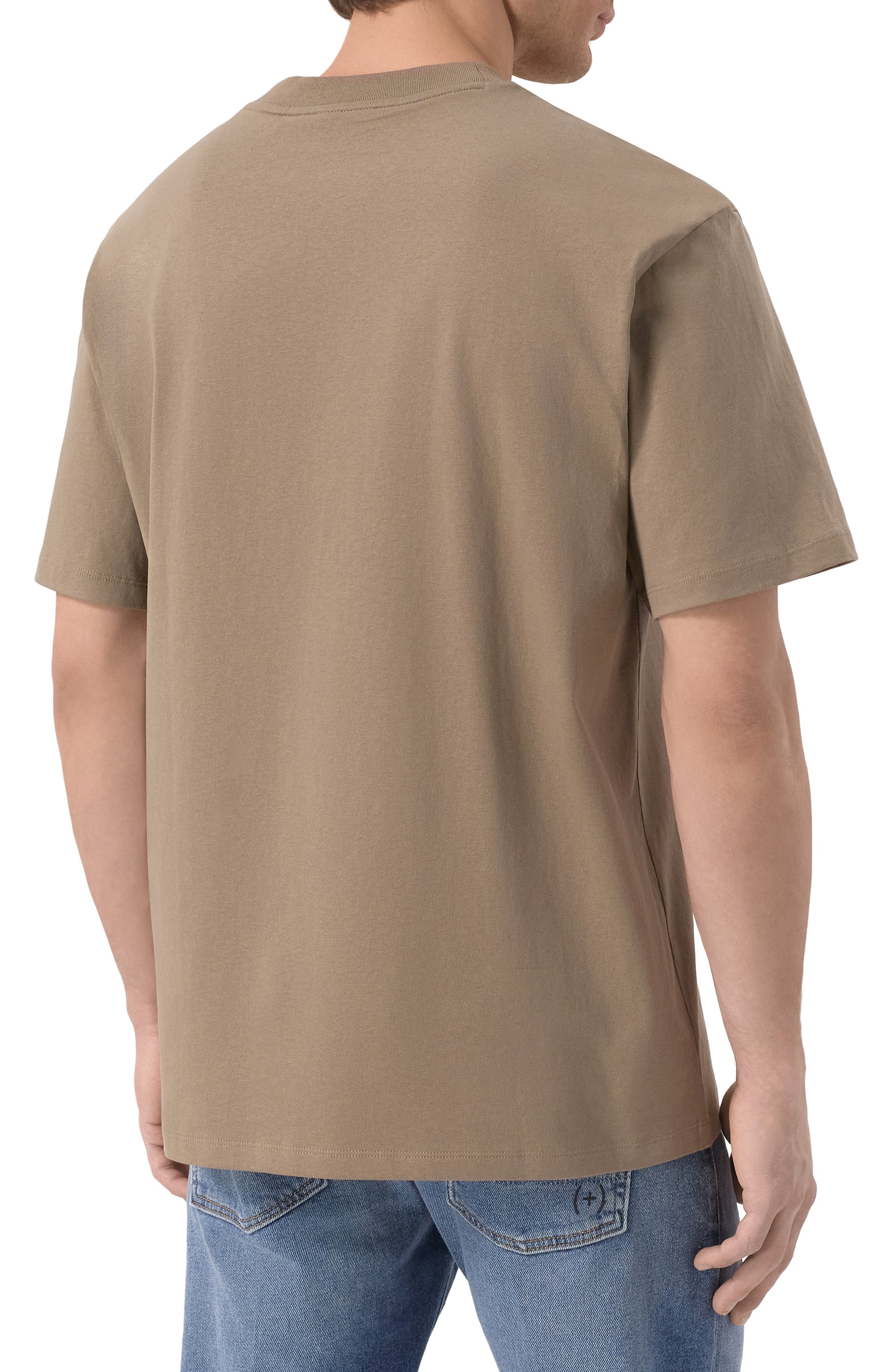 Хлопковая футболка HUGO, арт. 50488330, фото 4