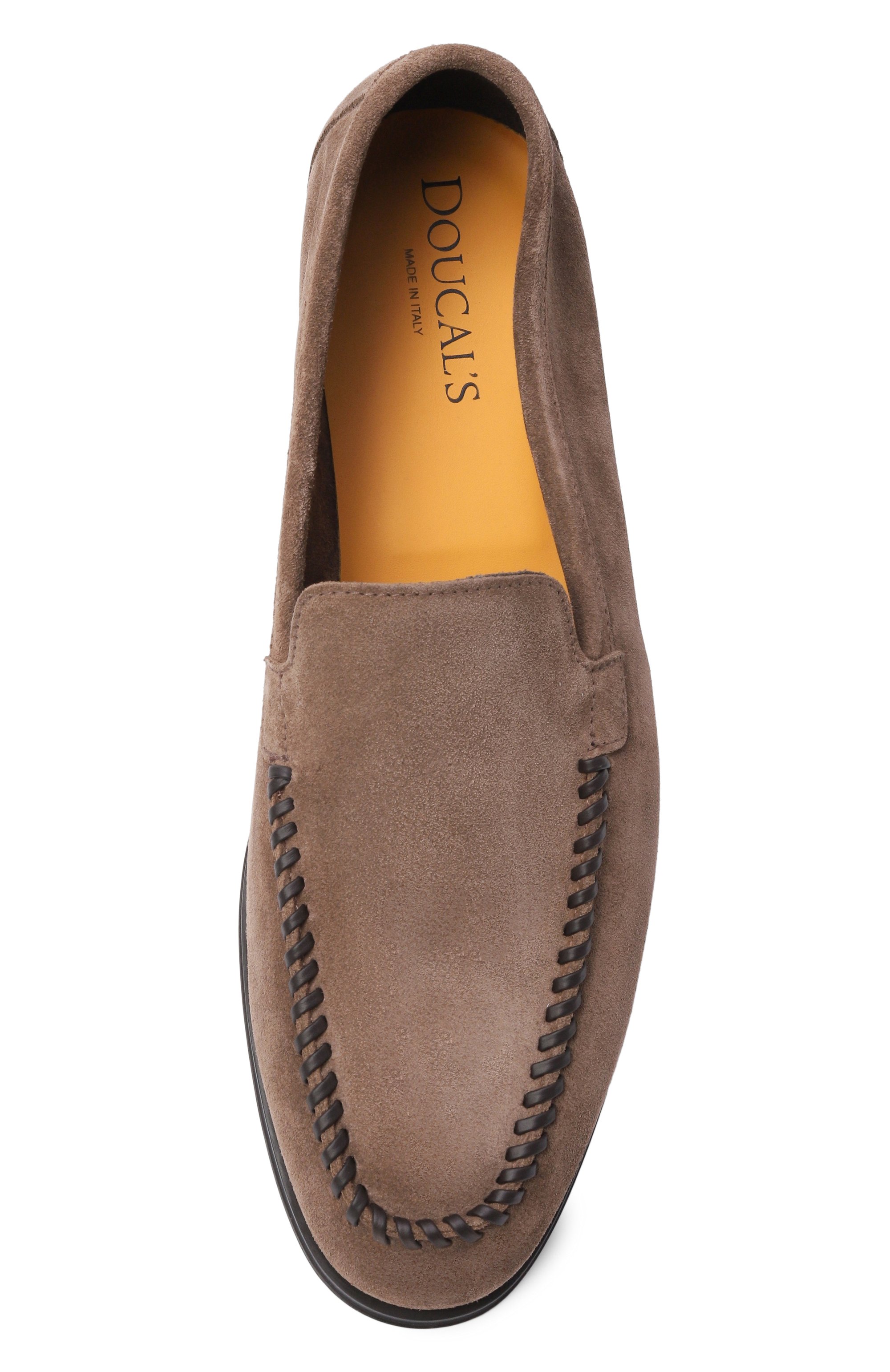 Замшевые лоферы DOUCAL'S, арт. DU3517N0TTUY009T, фото 6