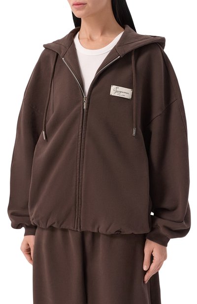 Хлопковая толстовка JACQUEMUS, арт. 26HH0U00314/AJ00325, фото 3