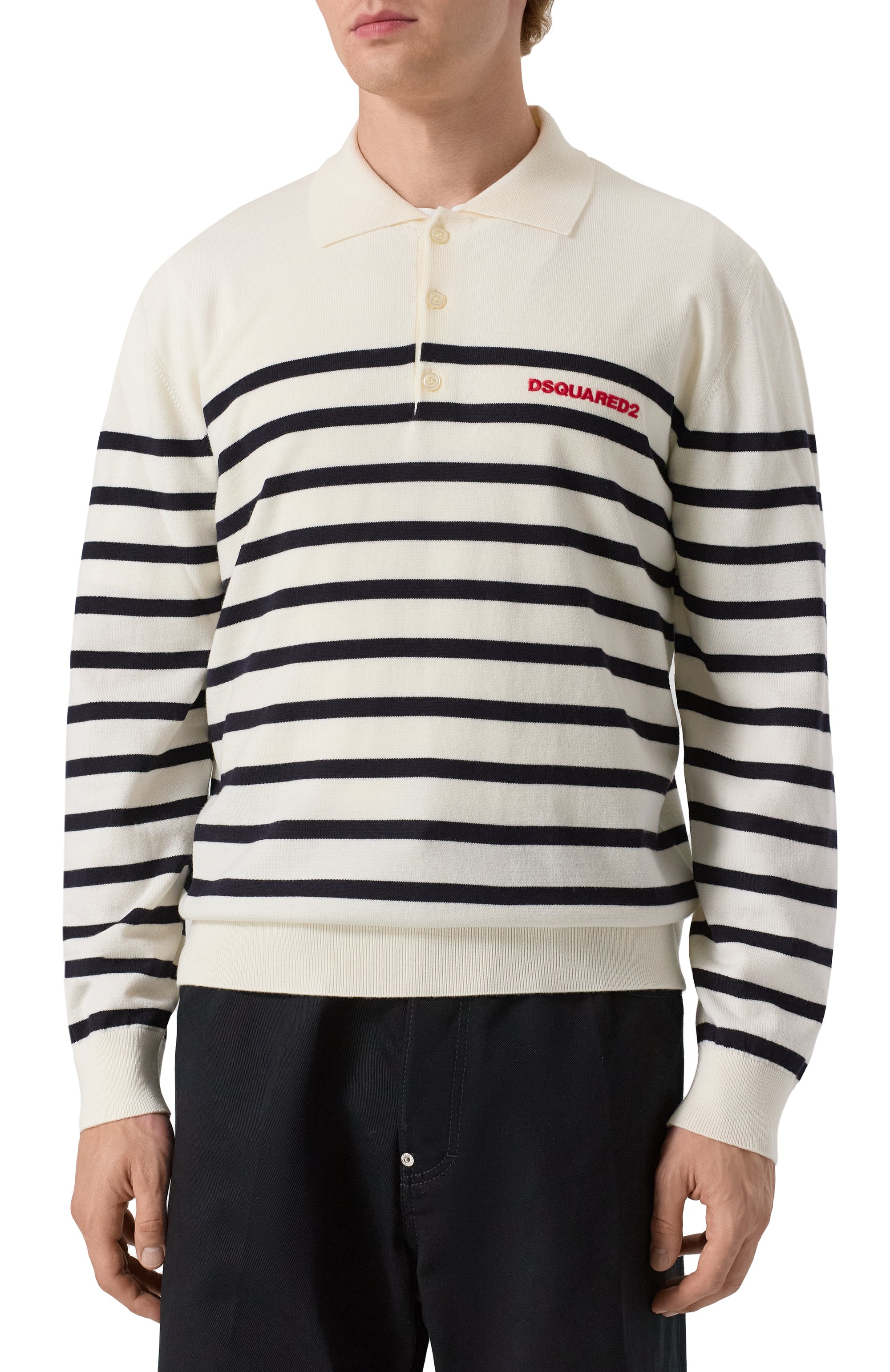 Шерстяное поло DSQUARED2, арт. S74HA1569/D13153, фото 3