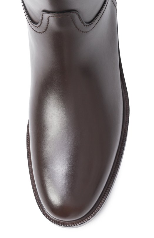 Кожаные сапоги Brunello Cucinelli MZ0LC3039P Коричневый  MZ0LC3039P Фото 6