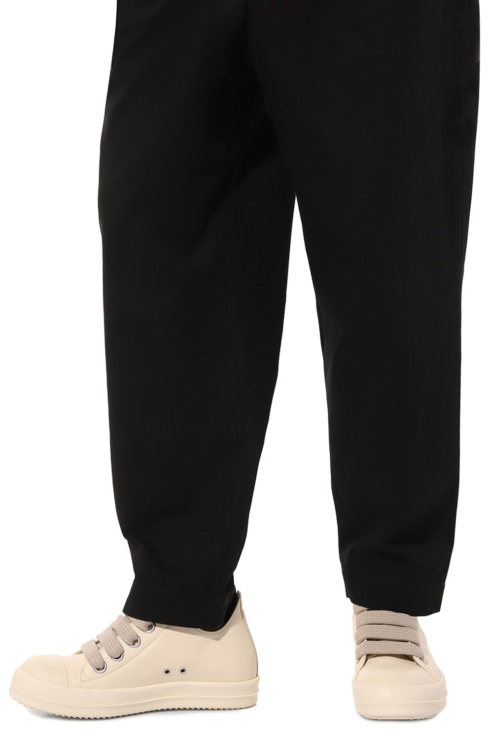 Кожаные кеды RICK OWENS, арт. RU01D3893/LC0W2, фото 3