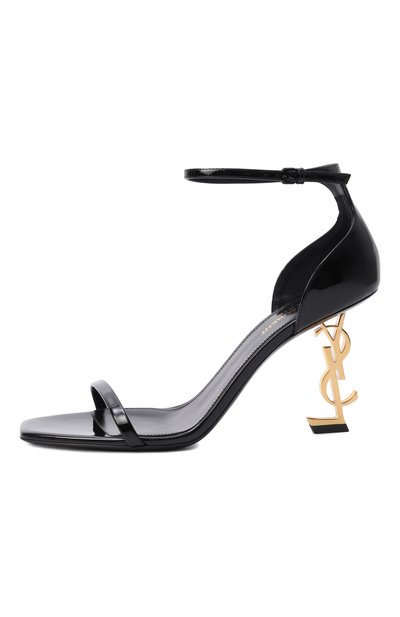 Лакированные босоножки opyum SAINT LAURENT, арт. 557679/1TV1A, фото 4