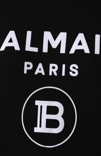Хлопковое худи BALMAIN, арт. TF13892/I346, фото 5