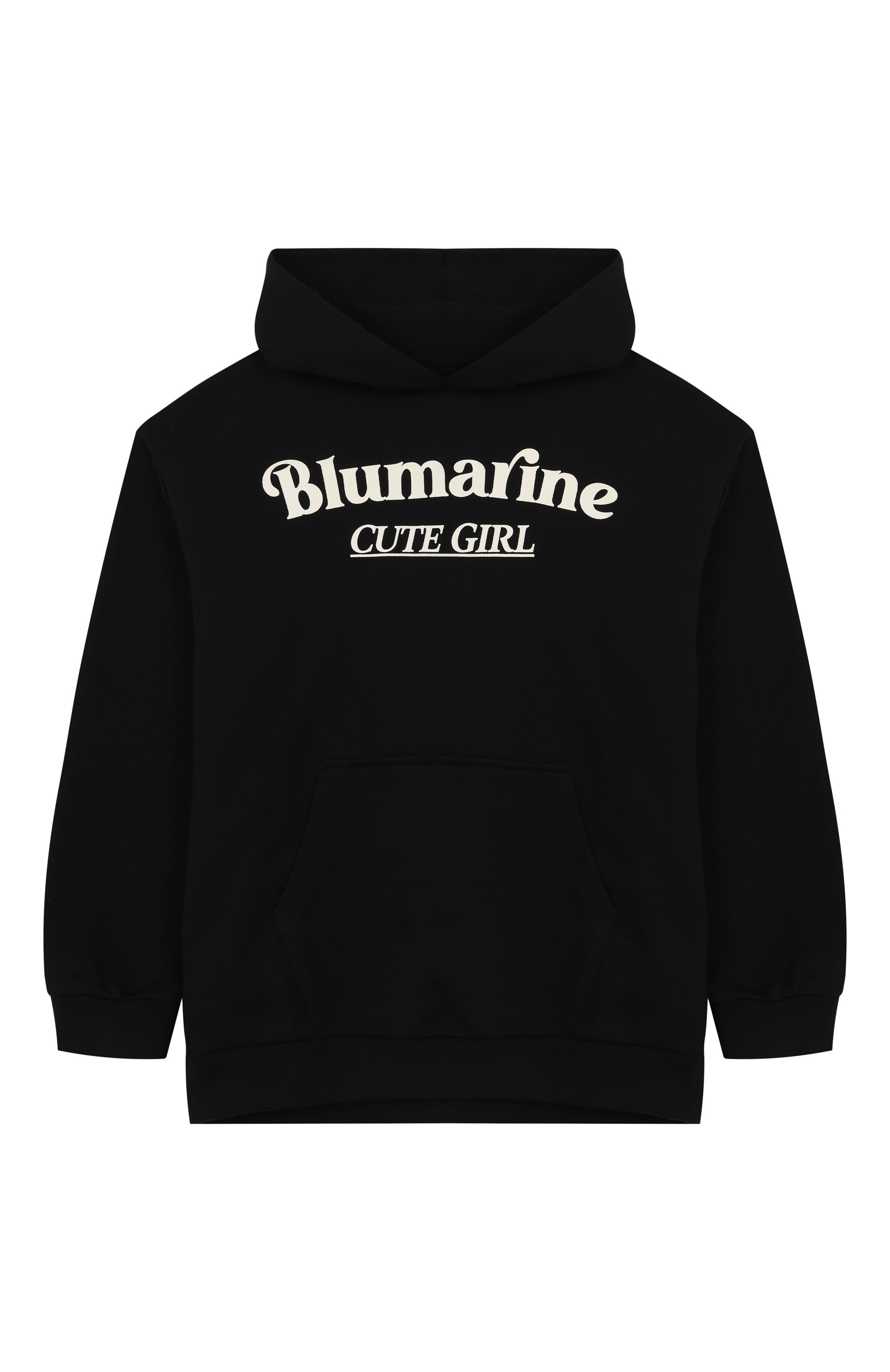 Хлопковое худи BLUMARINE, арт. BFFE0050/FF007/6-12A, фото 1