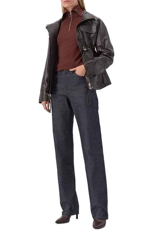 Пуловер Jil Sander J40GC0021-J70021 Коричневый  J40GC0021-J70021 Фото 2