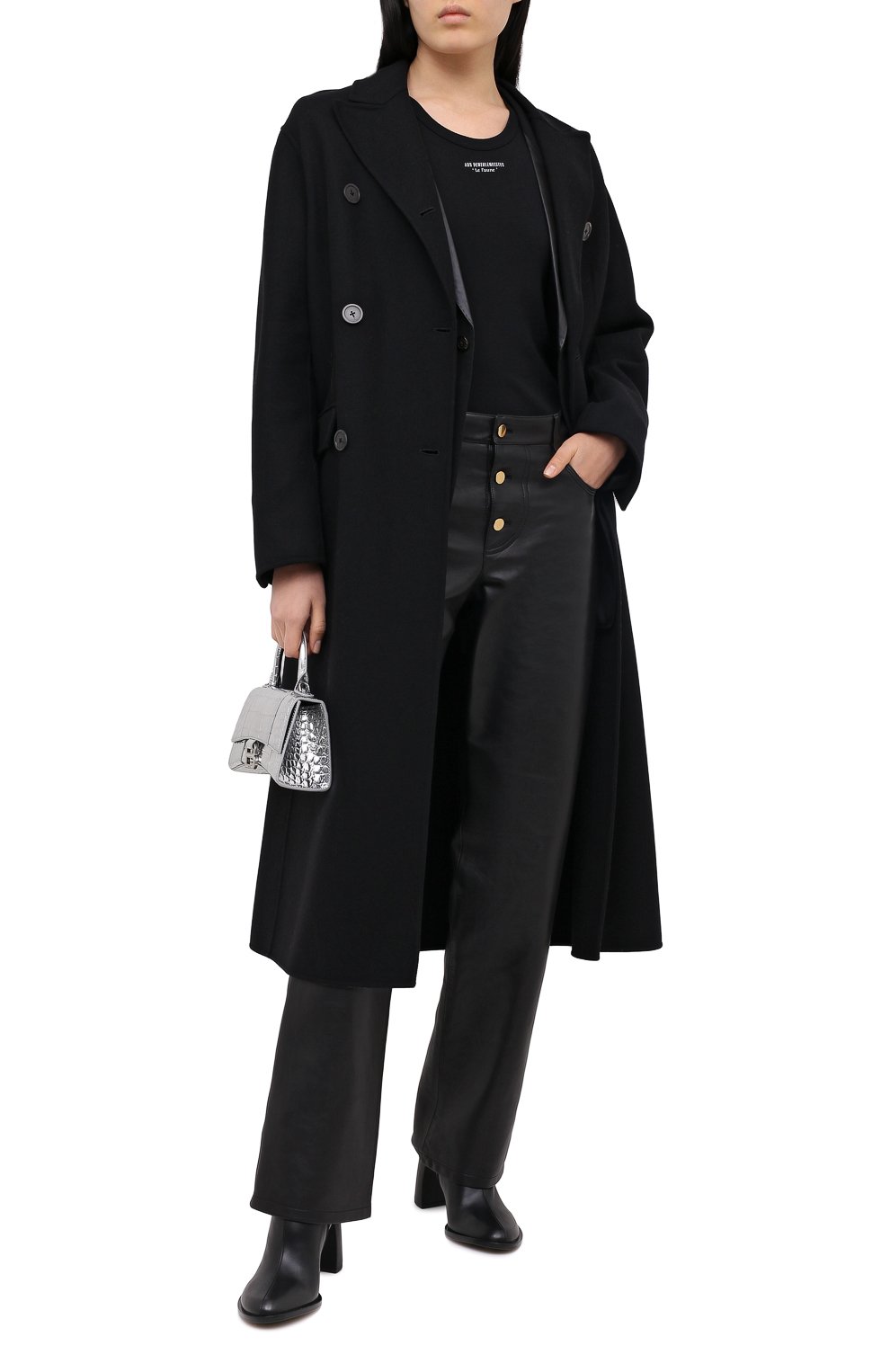 Хлопковая майка ANN DEMEULEMEESTER, арт. 2002-2451-P-236-097, фото 2
