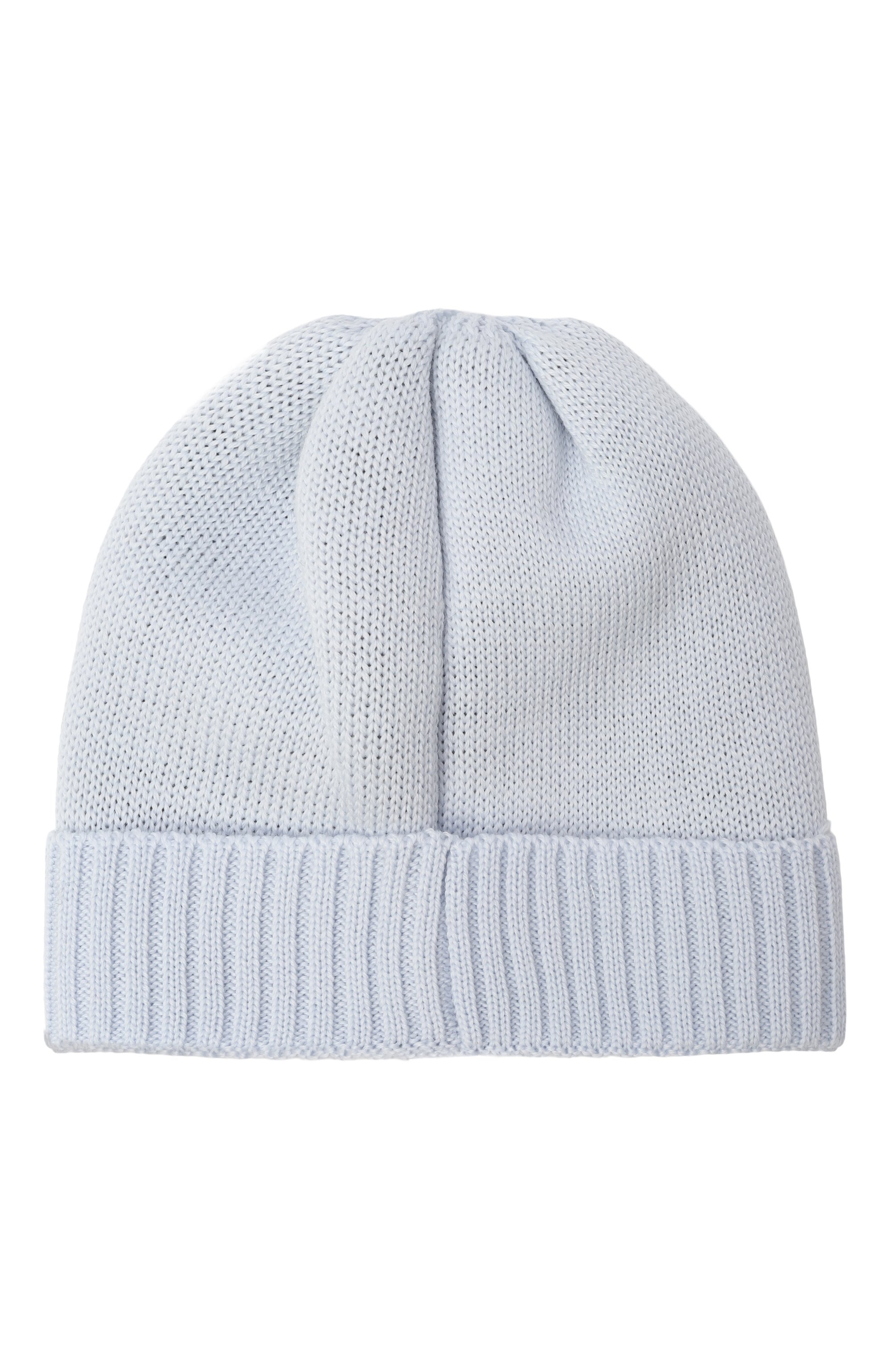 Шерстяная шапка IL TRENINO голубого цвета по цене 6415 руб., арт. MN-5427/18M-48M, фото 2 Шерстяная шапка IL TRENINO, арт. MN-5427/18M-48M, фото 2