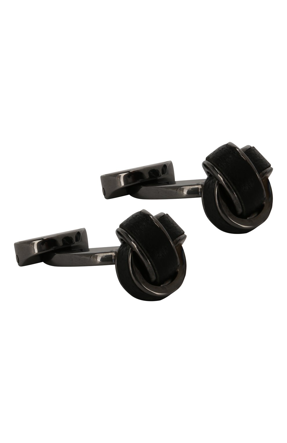 Запонки с кожаной отделкой ZEGNA, арт. ZCL0849, фото 2