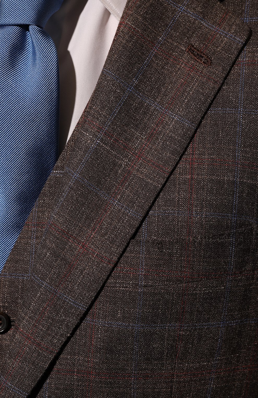 Костюм-тройка из кашемира и льна KITON, арт. UAGL81K06P32, фото 8