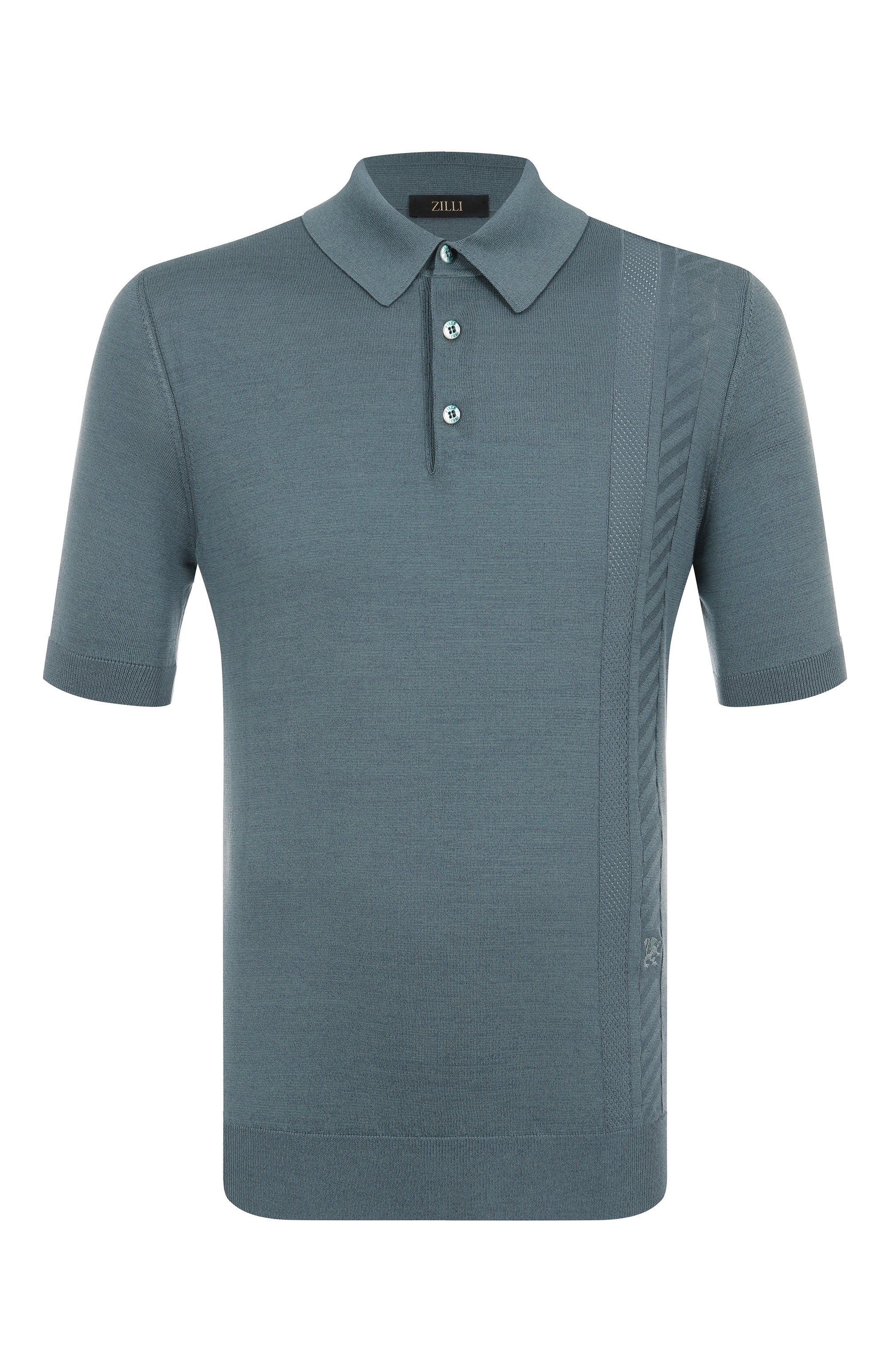 Поло из хлопка и шелка ZILLI, арт. KBP002M0142VFWS00, фото 1