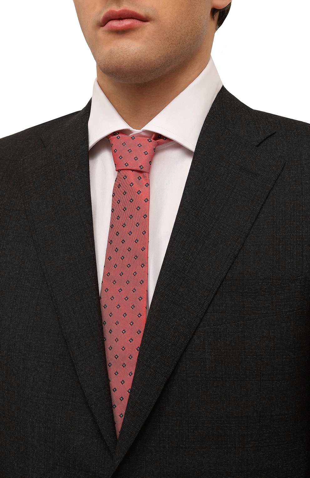 Галстук из хлопка и шелка VAN LAACK, арт. LER0Y/K04180, фото 2
