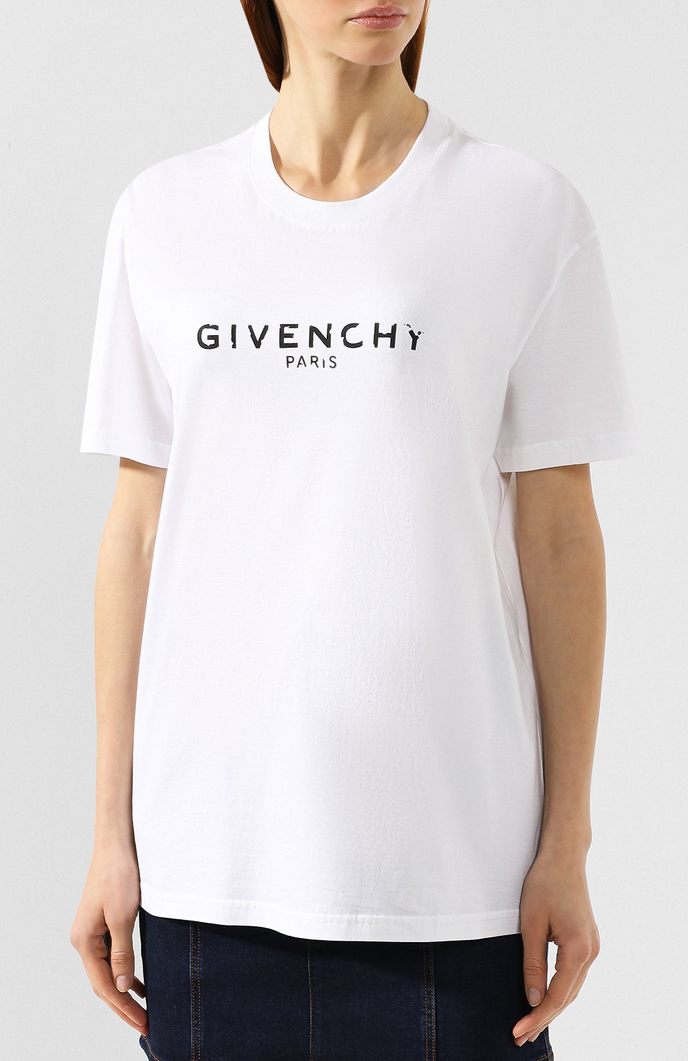 Хлопковая футболка GIVENCHY, арт. BW70603Z0Y, фото 3