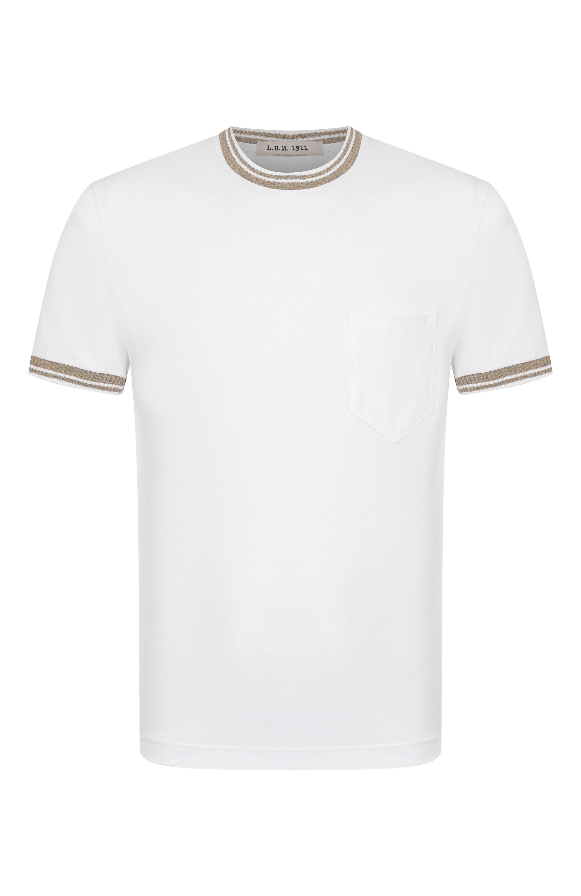 Хлопковая футболка L.B.M. 1911, арт. 6407/59093, фото 1