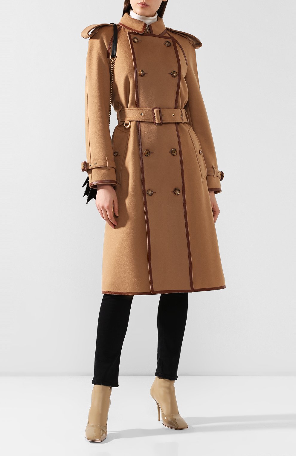 Двубортное пальто BURBERRY, арт. 4562588, фото 2