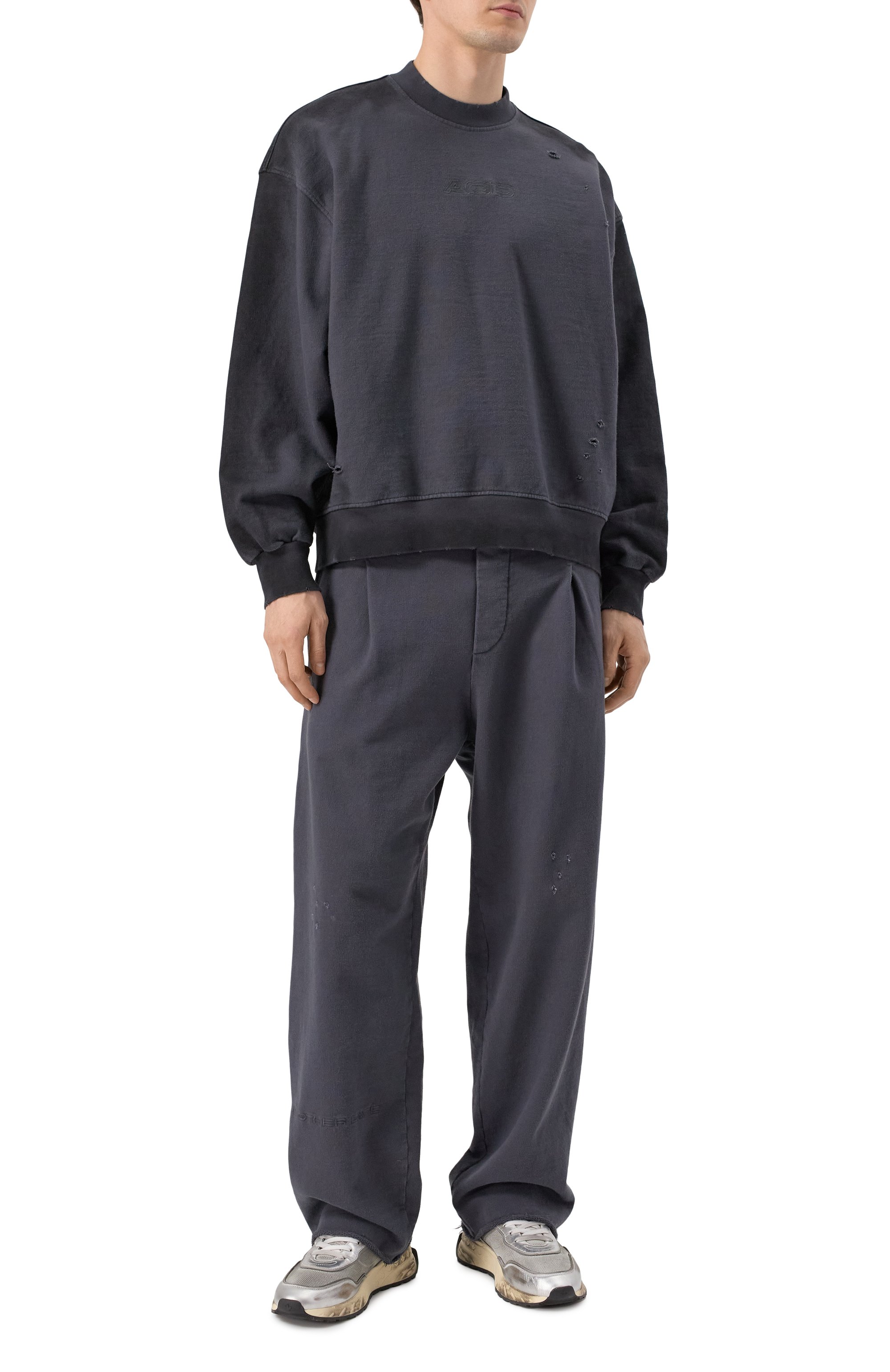 Хлопковый свитшот AN OTHER DATE, арт. S25MA0DSW175, фото 2