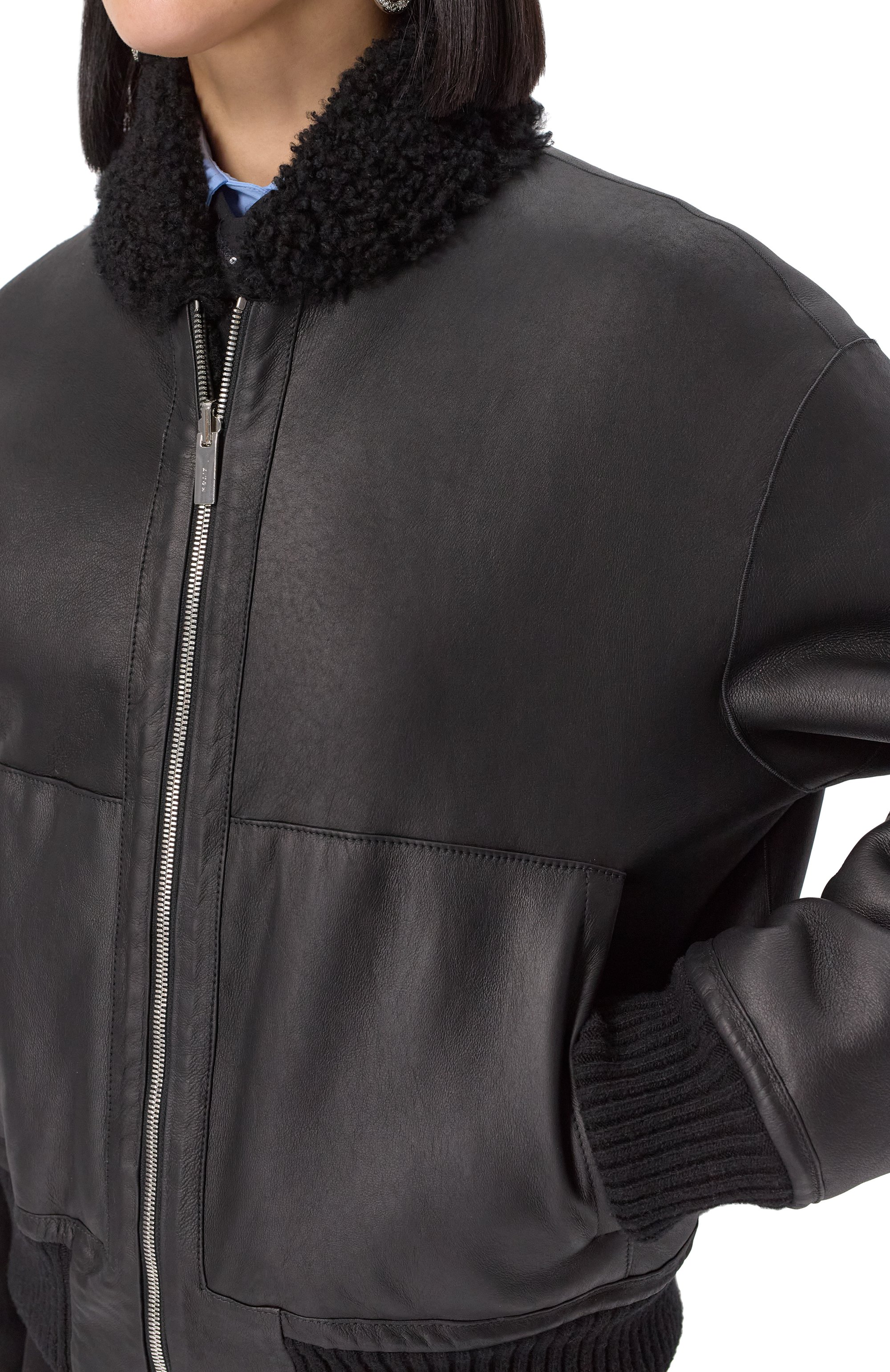 Двусторонняя дубленка из овчины KITON, арт. D58576K0545F02, фото 5