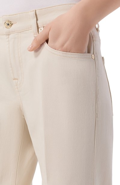 Джинсы calie 7 FOR ALL MANKIND кремового цвета по цене 31900 руб., арт. 7UC90G96-309, фото 5 Джинсы calie 7 FOR ALL MANKIND, арт. 7UC90G96-309, фото 5
