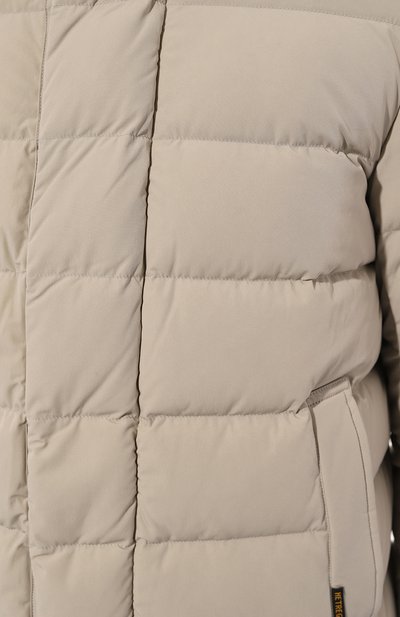 Пуховик с воротником из кролика HETREGO, арт. 8N435R/WILLIAM, фото 5