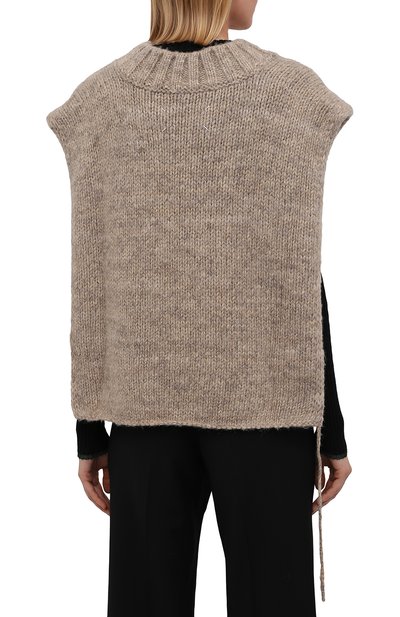 Жилет из шерсти и хлопка MAISON MARGIELA, арт. S51TH0081/S17802, фото 4