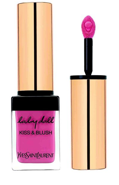 Женские блеск для губ и румяна baby doll kiss &amp; blush 03 rose libre YSL, арт. 3365440738089