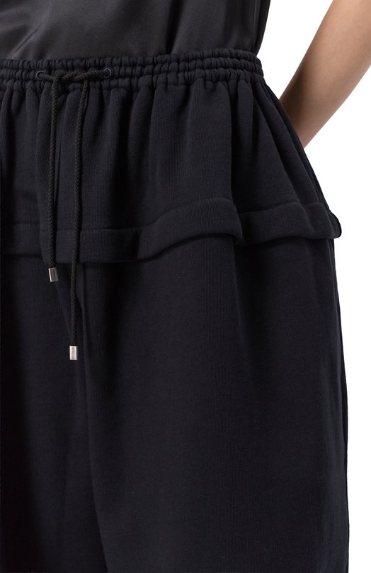 Хлопковые брюки Alaia AA9P1230J094C Чёрный  AA9P1230J094C Фото 5