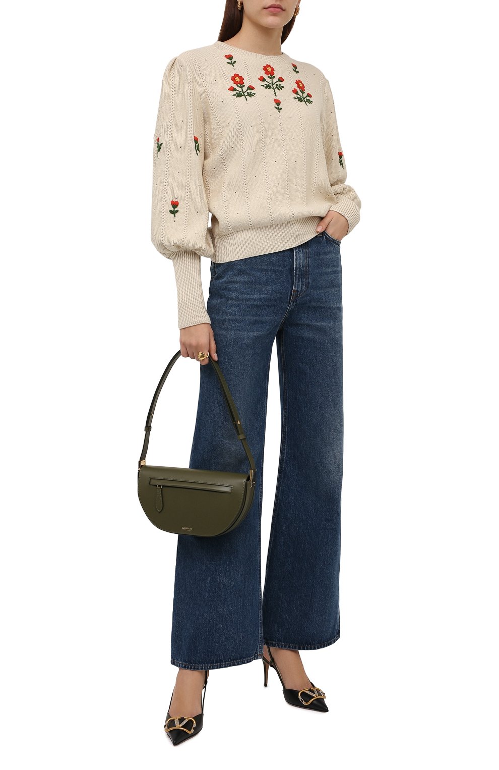 Пуловер из шерсти и хлопка GUCCI, арт. 653328/XKBS9, фото 2