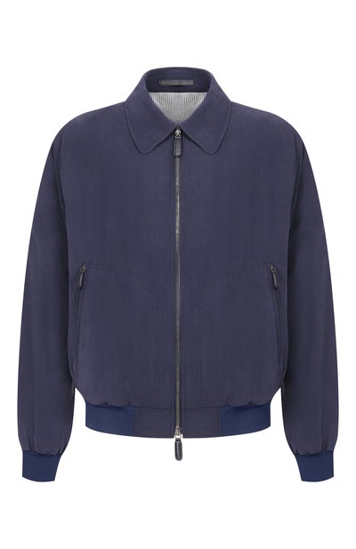 Мужской шелковый бомбер GIORGIO ARMANI, арт. GM003361/TE20664