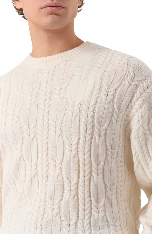 Шерстяной джемпер Bogner 88321225 Белый  88321225 Фото 5