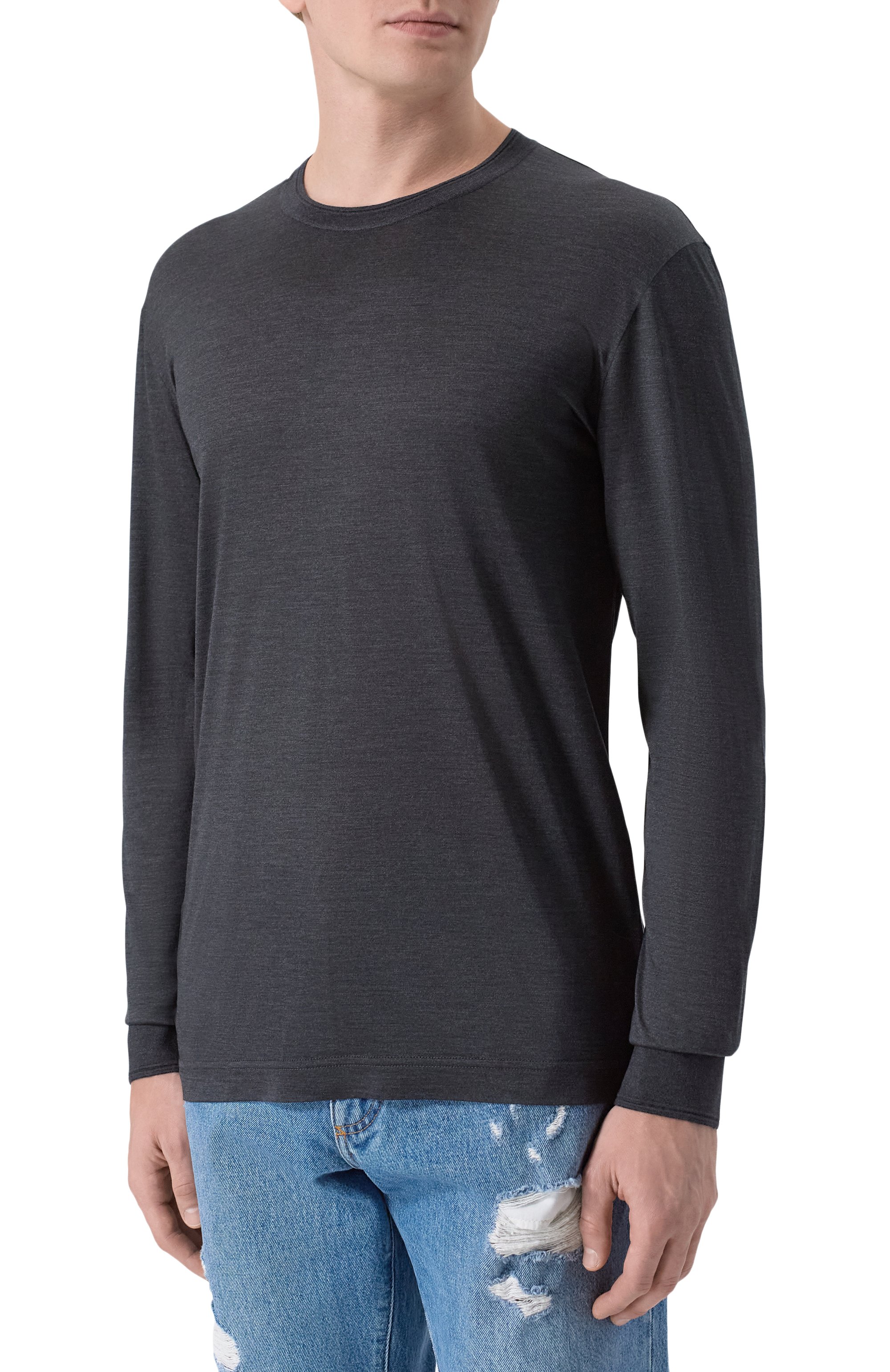 Шелковый джемпер DOLCE & GABBANA, арт. G8TM4T/FU75F, фото 3