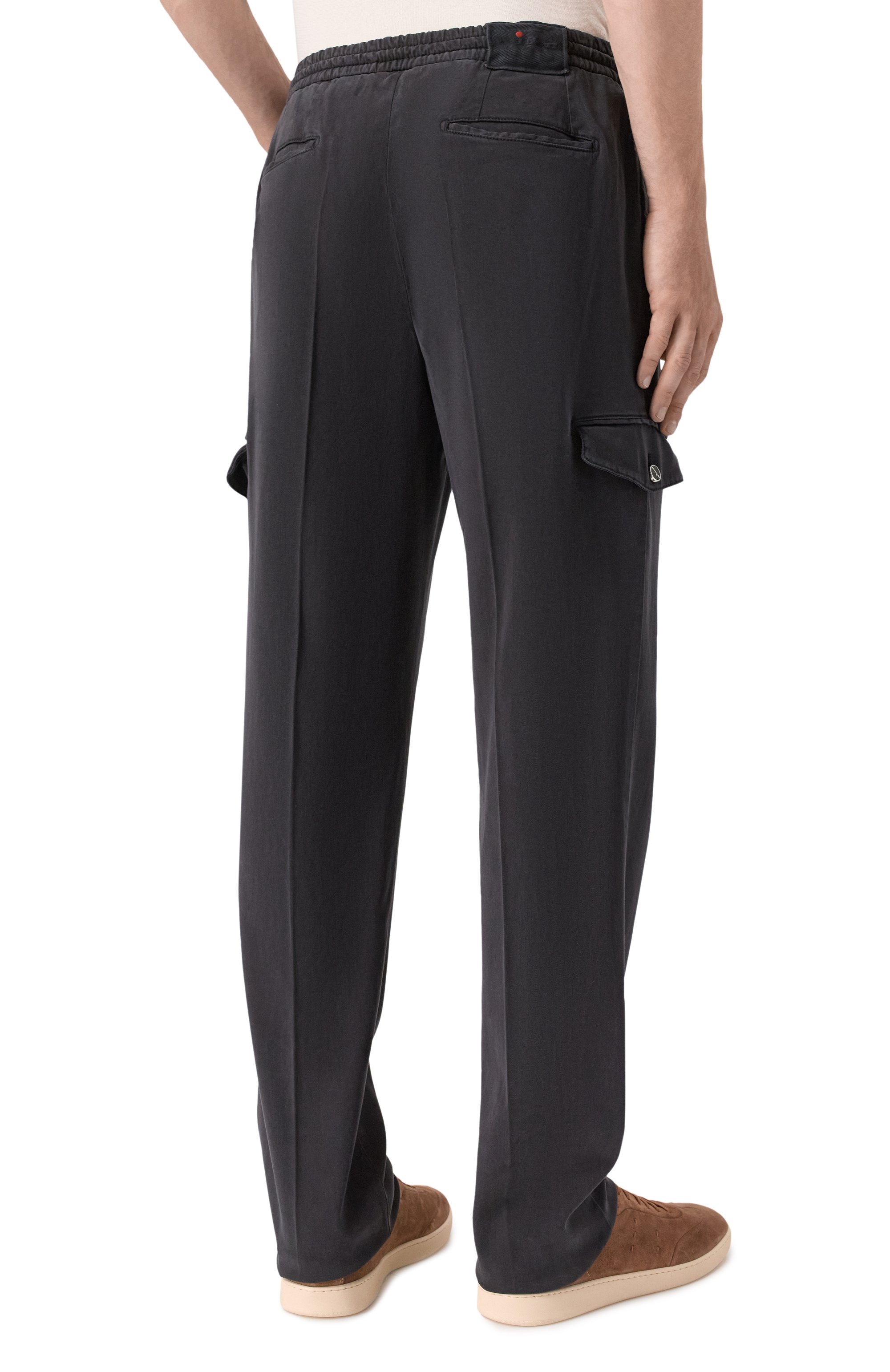 Брюки-карго из лиоцелла KITON, арт. UPLACTK0606H03, фото 4