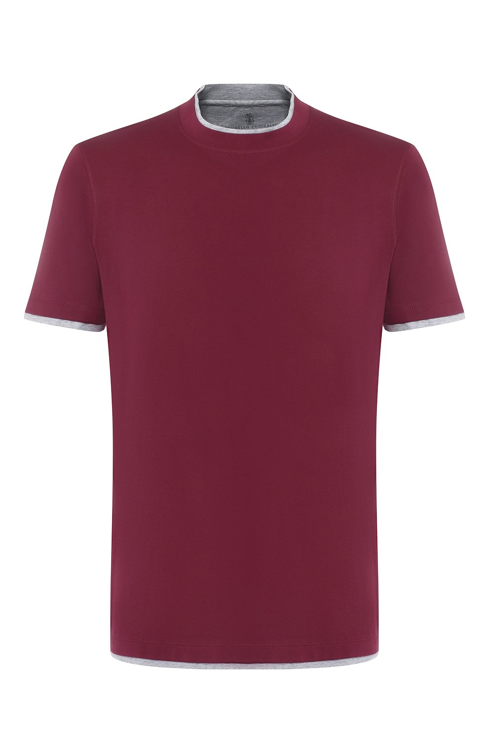 Хлопковая футболка BRUNELLO CUCINELLI, арт. M0T617427, фото 1