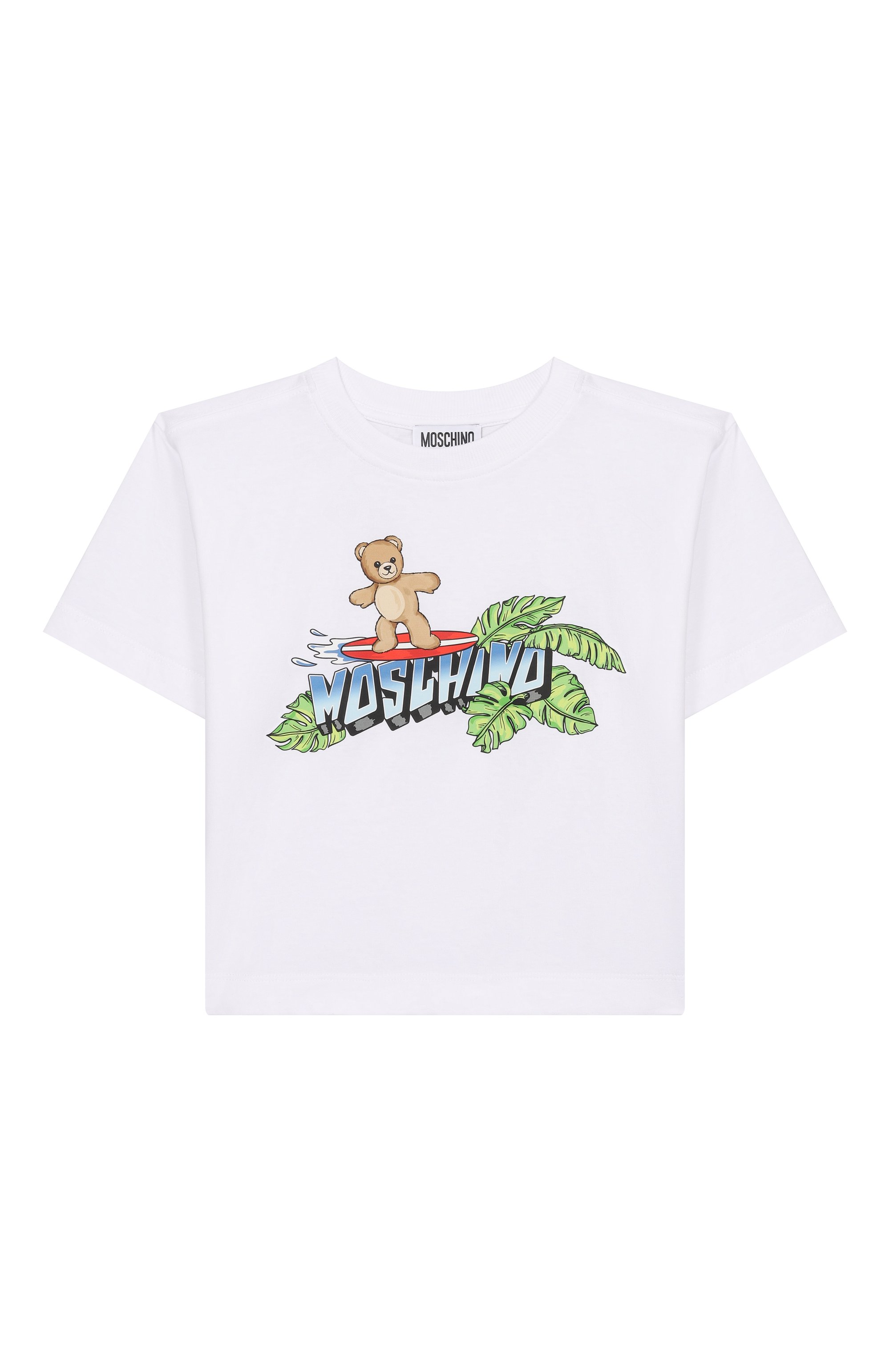 Хлопковая футболка MOSCHINO, арт. HUM05K/LAA23_001, фото 1