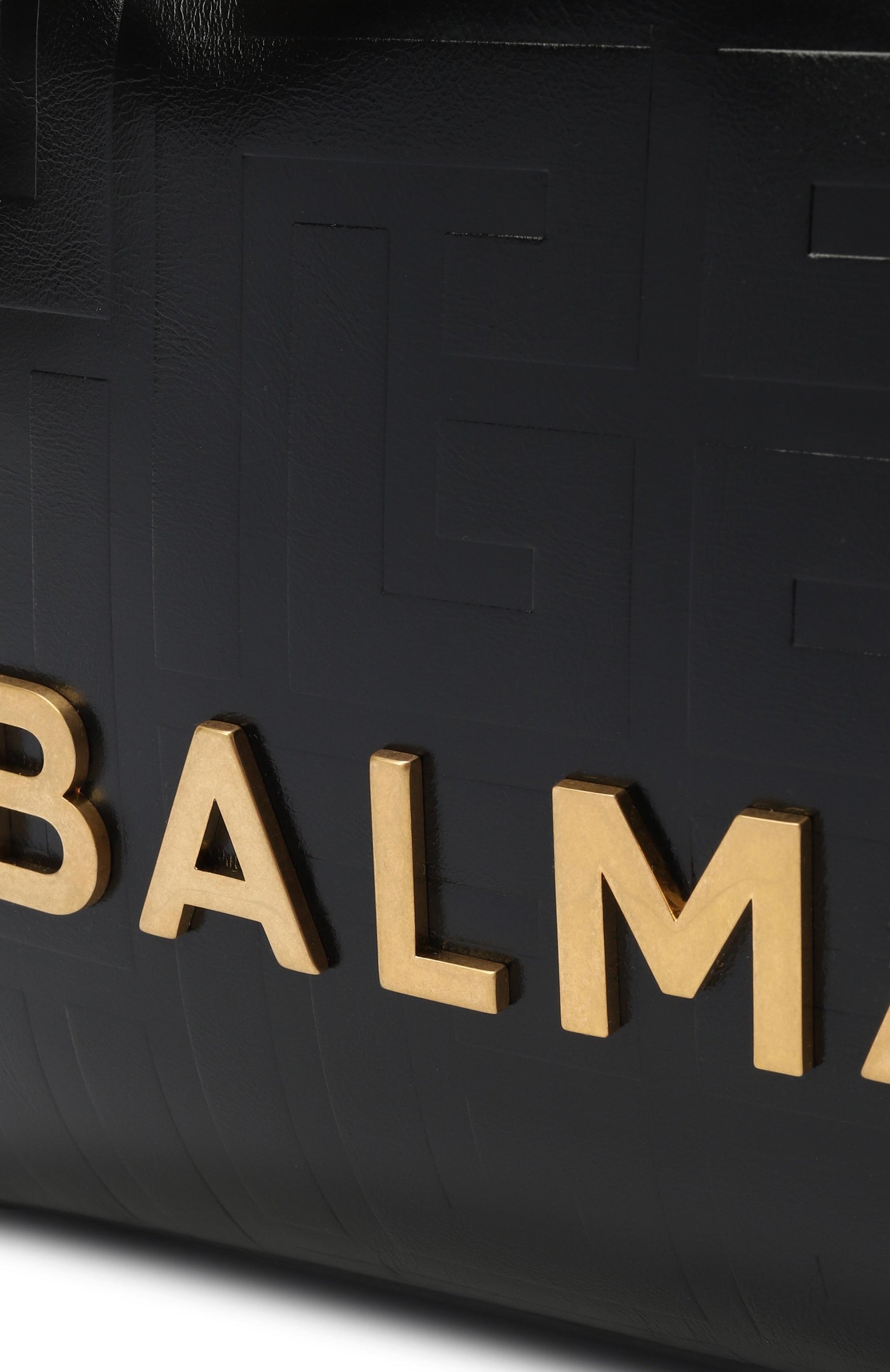 Сумка 1945 BALMAIN черного цвета по цене 269500 руб., арт. GN1FF827/LETF, фото 3 Сумка 1945 BALMAIN, арт. GN1FF827/LETF, фото 3