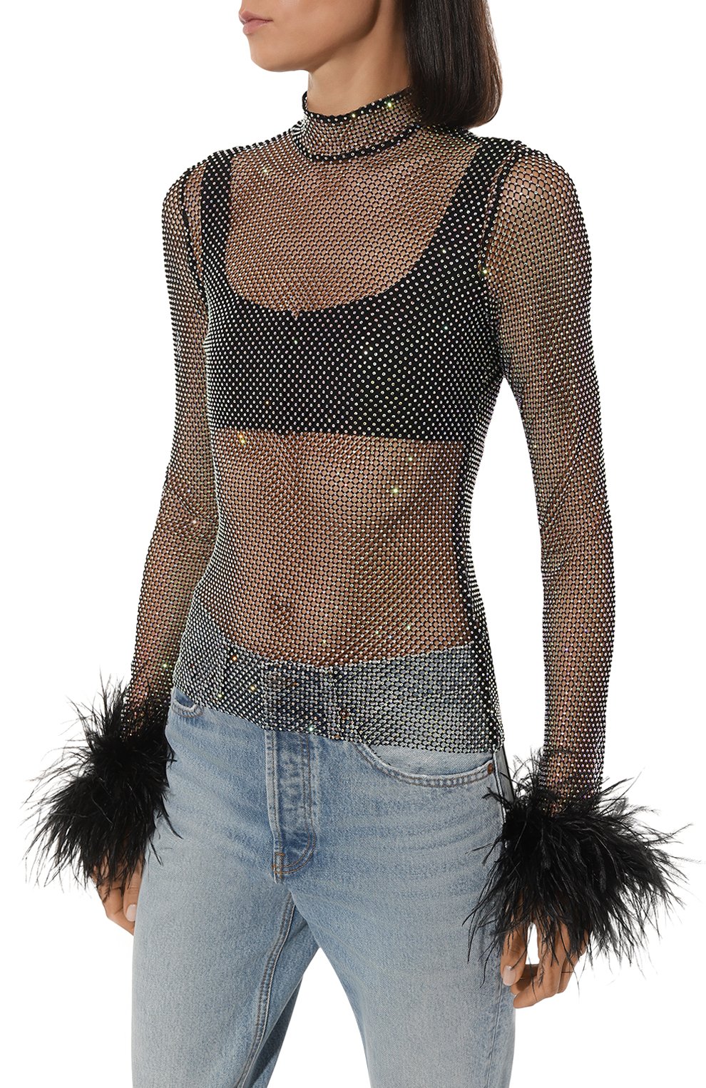 Топ ALINE разноцветного цвета по цене 47000 руб., арт. AL091002-2, фото 3 Топ ALINE, арт. AL091002-2, фото 3